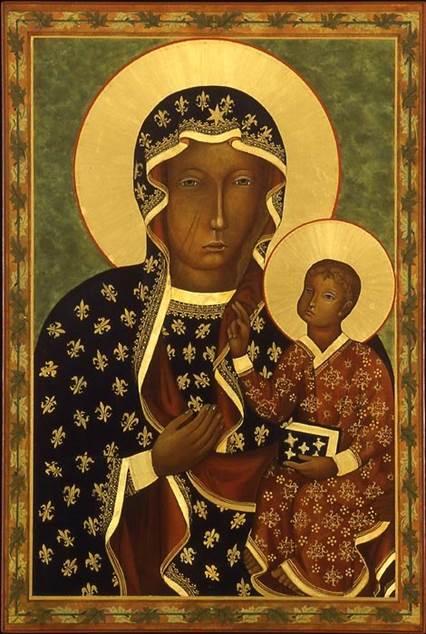 icon of Our Lady of Czestochowa Marek Czarnecki